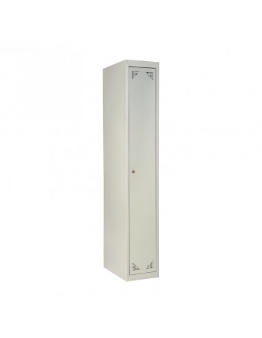 Taquilla serie ECO metálica de 1 puerta ancho 30cm. 1 módulo. GRIS