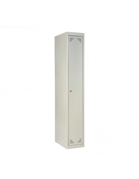 Taquilla serie ECO metálica de 1 puerta ancho 30cm. 1 módulo. GRIS