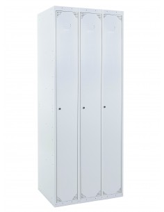 Taquilla metálica1 puerta GRIS ancho 40cm 3 módulos